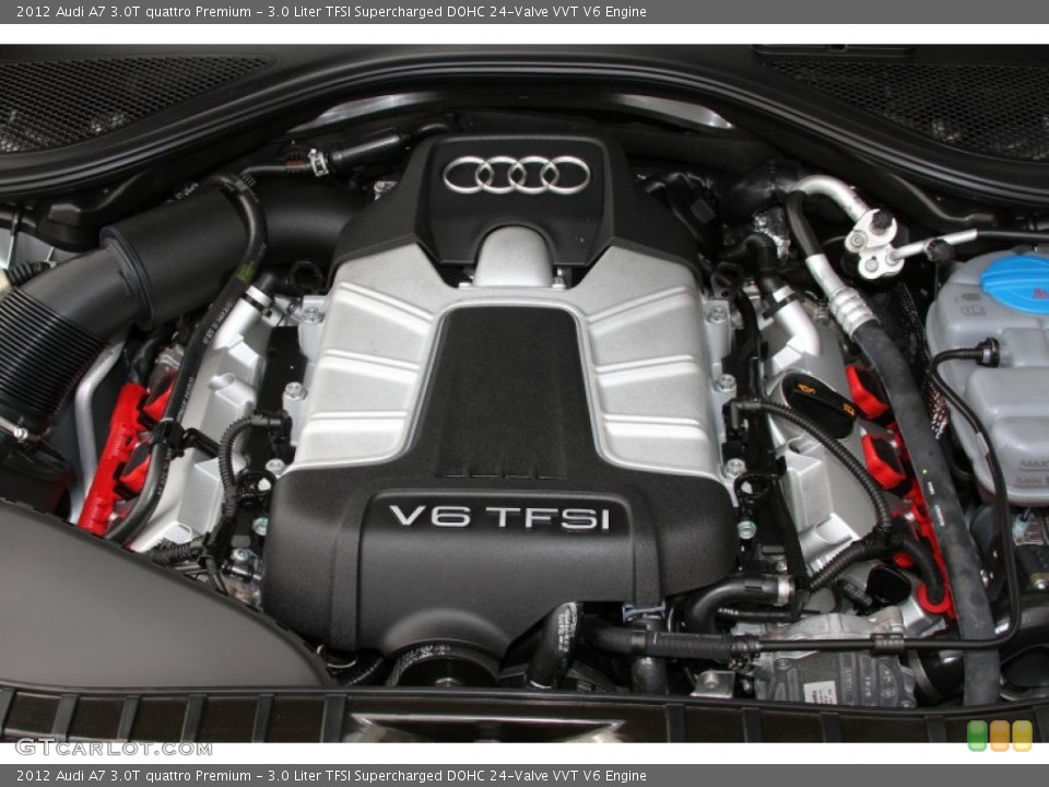 3.0 Liter TFSI Supercharged DOHC 24-Valve VVT V6 Engine for the 2012 Audi A7 #66603479