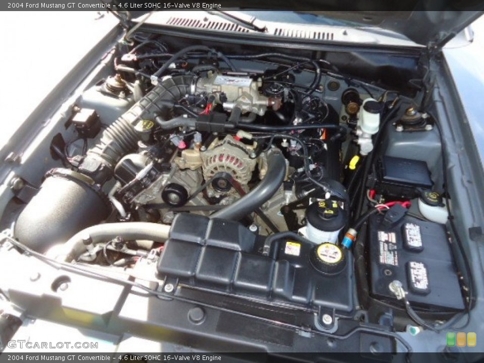 4.6 Liter SOHC 16-Valve V8 Engine for the 2004 Ford Mustang #66604288