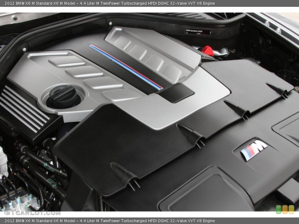 4.4 Liter M TwinPower Turbocharged HPDI DOHC 32-Valve VVT V8 Engine for the 2012 BMW X6 M #66604584