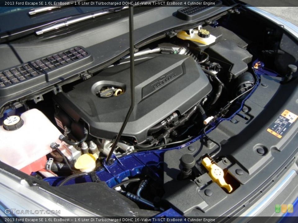 1.6 Liter DI Turbocharged DOHC 16-Valve Ti-VCT EcoBoost 4 Cylinder Engine for the 2013 Ford Escape #66609165