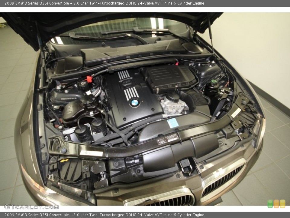 3.0 Liter Twin-Turbocharged DOHC 24-Valve VVT Inline 6 Cylinder Engine for the 2009 BMW 3 Series #66613084