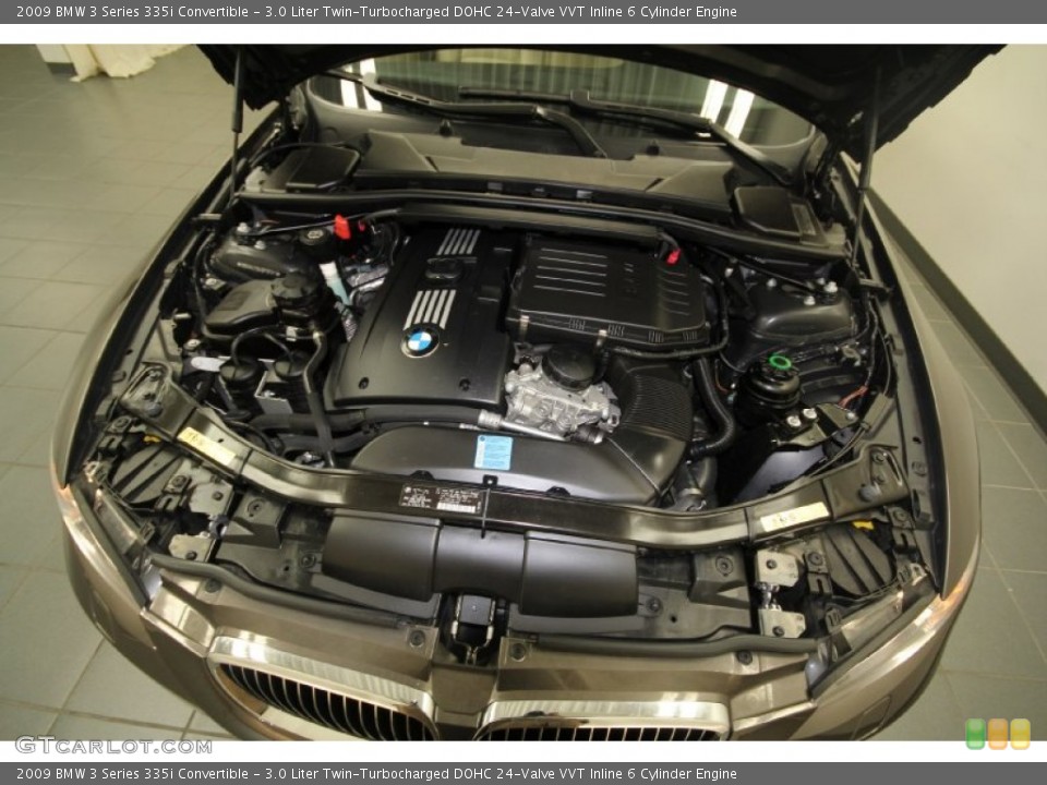 3.0 Liter Twin-Turbocharged DOHC 24-Valve VVT Inline 6 Cylinder Engine for the 2009 BMW 3 Series #66613087