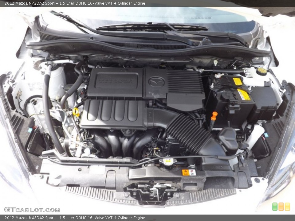 1.5 Liter DOHC 16-Valve VVT 4 Cylinder Engine for the 2012 Mazda MAZDA2 #66613865