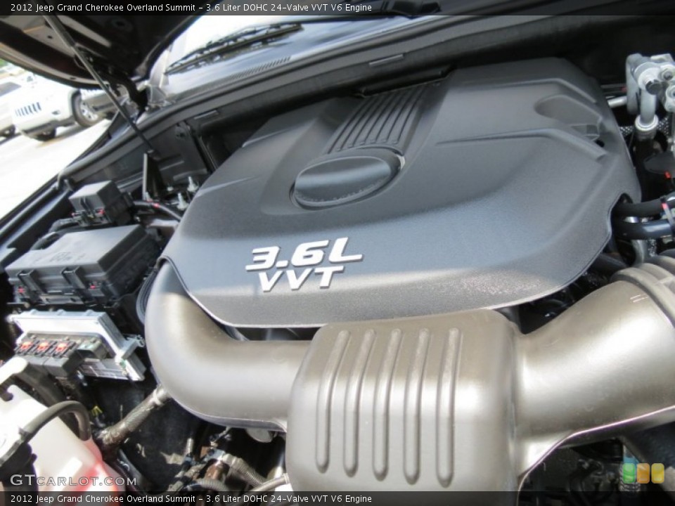 3.6 Liter DOHC 24-Valve VVT V6 Engine for the 2012 Jeep Grand Cherokee #66616838