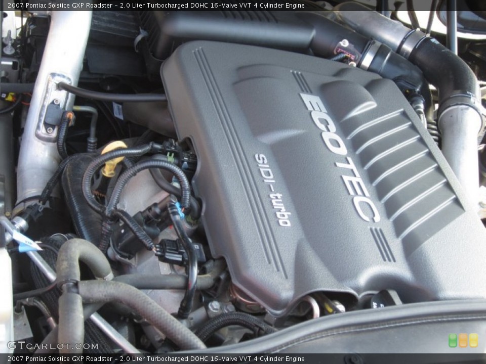 2.0 Liter Turbocharged DOHC 16-Valve VVT 4 Cylinder Engine for the 2007 Pontiac Solstice #66623792