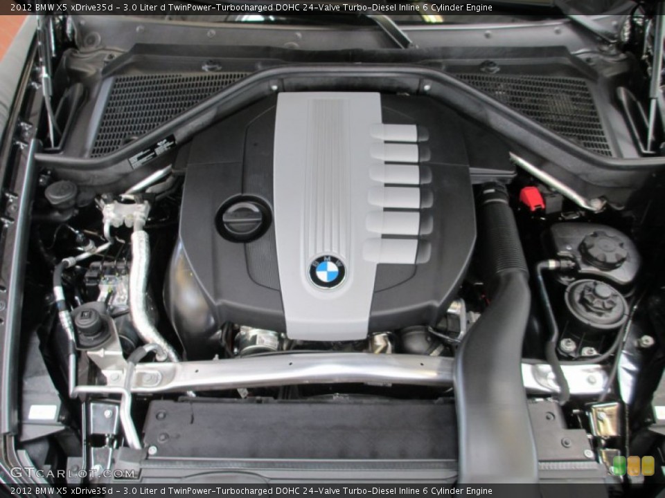 3.0 Liter d TwinPower-Turbocharged DOHC 24-Valve Turbo-Diesel Inline 6 Cylinder Engine for the 2012 BMW X5 #66639296