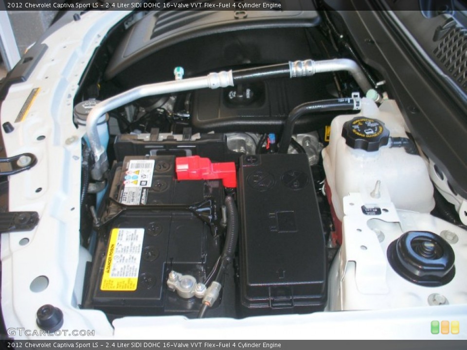 2.4 Liter SIDI DOHC 16-Valve VVT Flex-Fuel 4 Cylinder Engine for the 2012 Chevrolet Captiva Sport #66640361