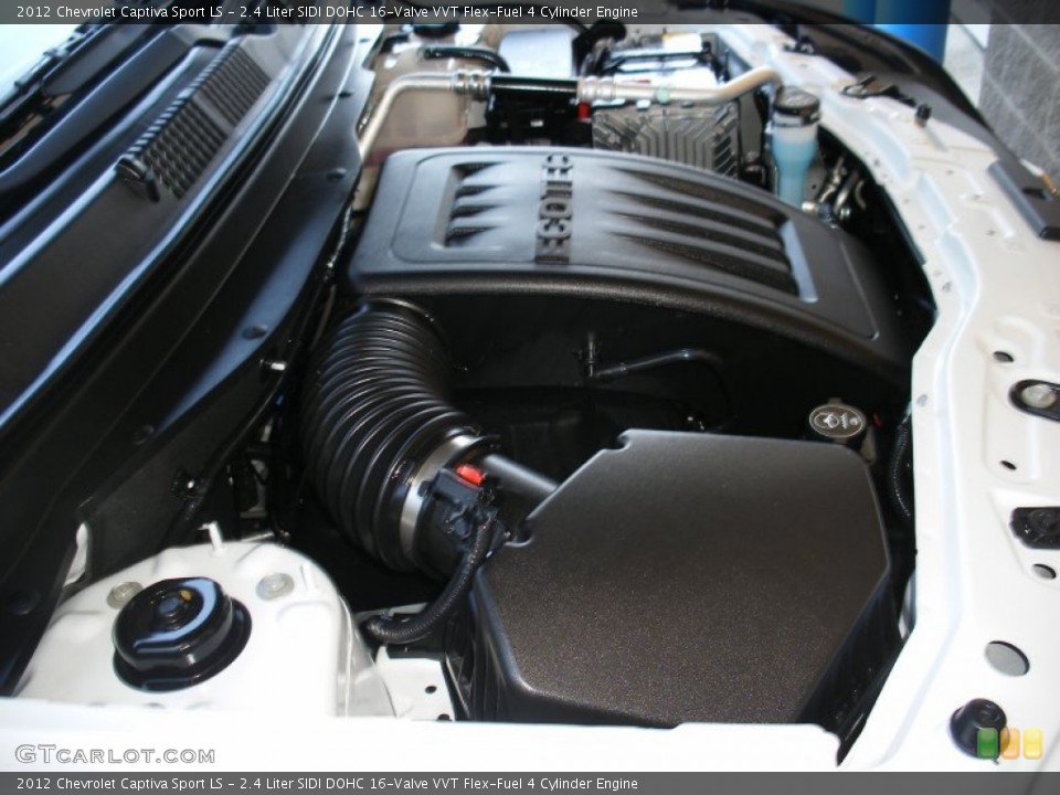 2.4 Liter SIDI DOHC 16-Valve VVT Flex-Fuel 4 Cylinder Engine for the 2012 Chevrolet Captiva Sport #66640367
