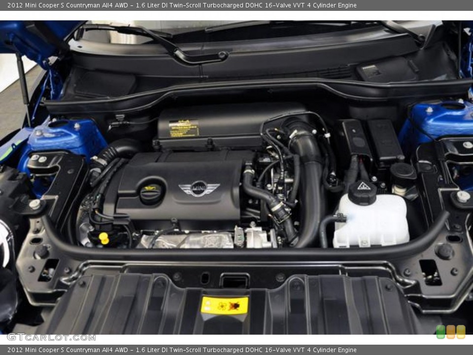 1.6 Liter DI Twin-Scroll Turbocharged DOHC 16-Valve VVT 4 Cylinder Engine for the 2012 Mini Cooper #66644183