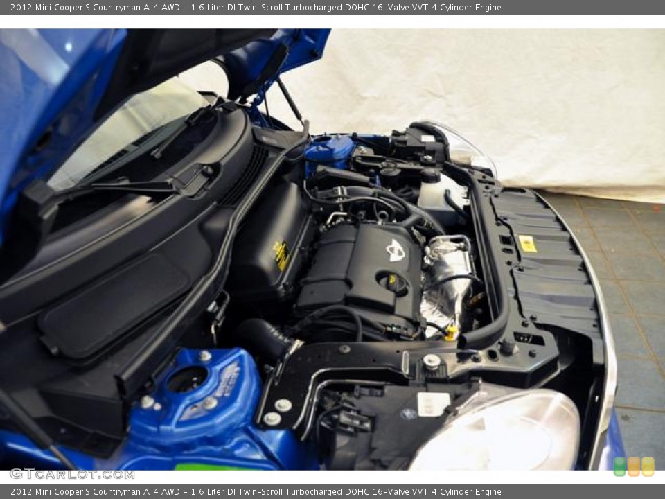 1.6 Liter DI Twin-Scroll Turbocharged DOHC 16-Valve VVT 4 Cylinder Engine for the 2012 Mini Cooper #66644192