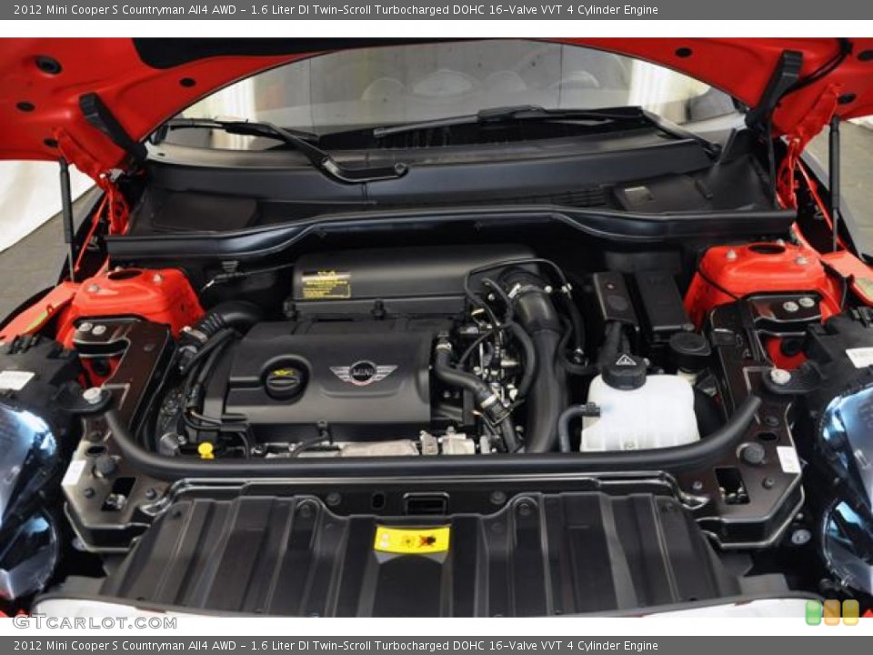 1.6 Liter DI Twin-Scroll Turbocharged DOHC 16-Valve VVT 4 Cylinder Engine for the 2012 Mini Cooper #66644507