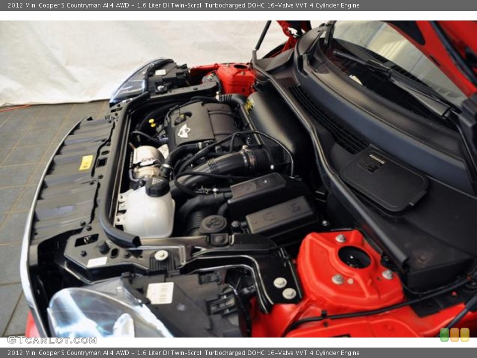 1.6 Liter DI Twin-Scroll Turbocharged DOHC 16-Valve VVT 4 Cylinder Engine for the 2012 Mini Cooper #66644516
