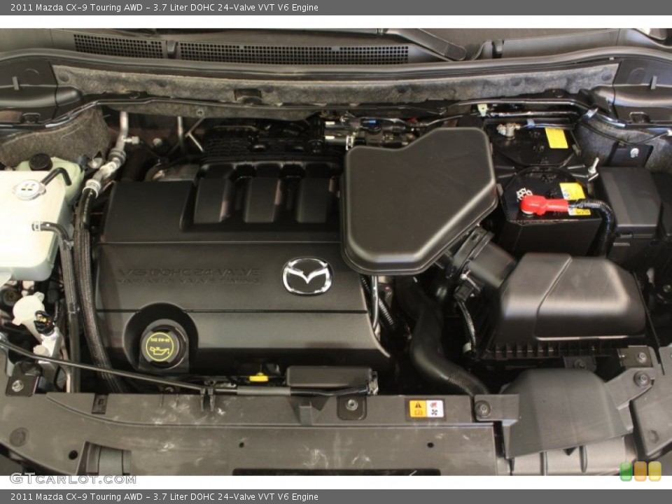 3.7 Liter DOHC 24-Valve VVT V6 Engine for the 2011 Mazda CX-9 #66648308