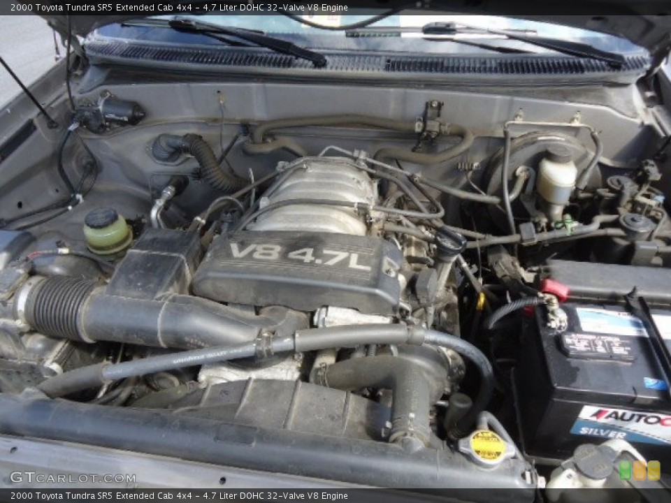 4.7 Liter DOHC 32-Valve V8 Engine for the 2000 Toyota Tundra #66658760