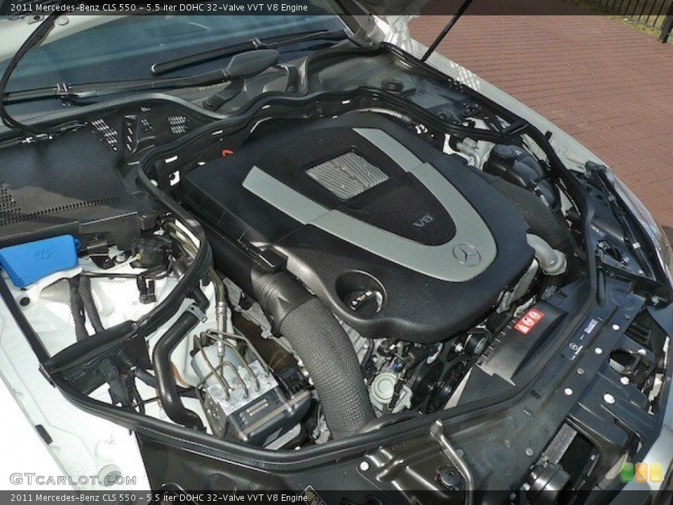 5.5 iter DOHC 32-Valve VVT V8 Engine for the 2011 Mercedes-Benz CLS #66661511