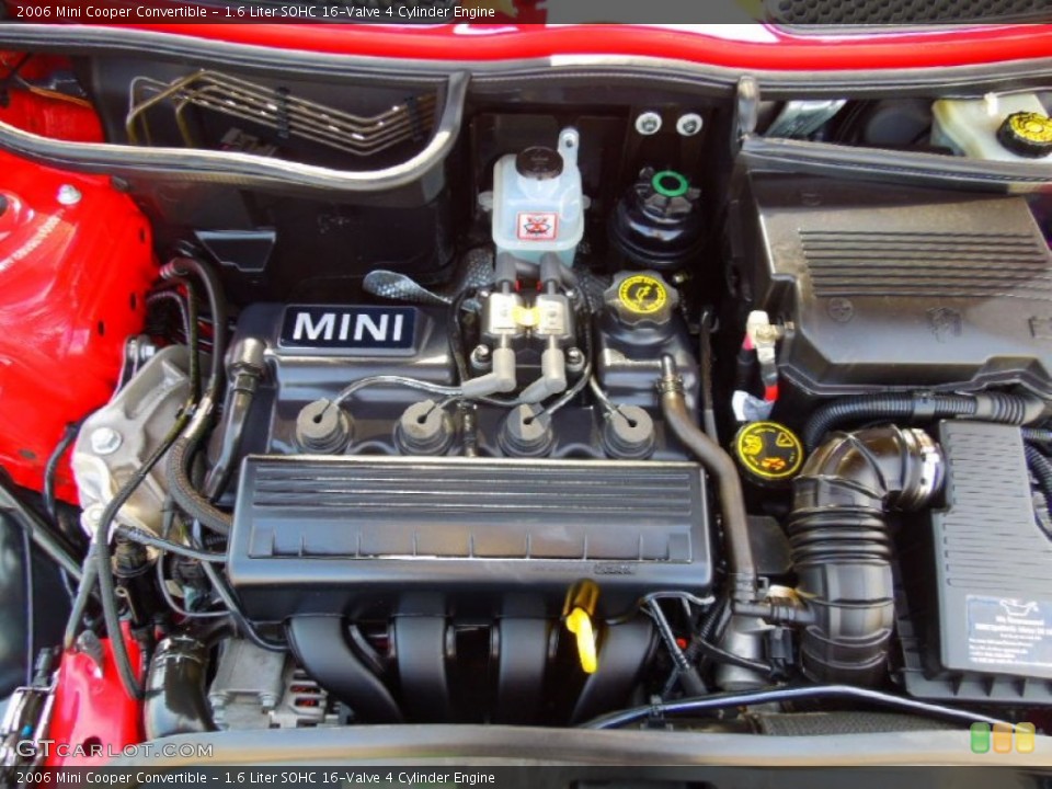 1.6 Liter SOHC 16-Valve 4 Cylinder Engine for the 2006 Mini Cooper #66667526