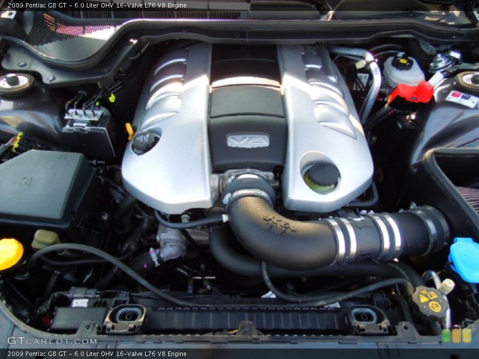 6.0 Liter OHV 16-Valve L76 V8 Engine for the 2009 Pontiac G8 #66667685