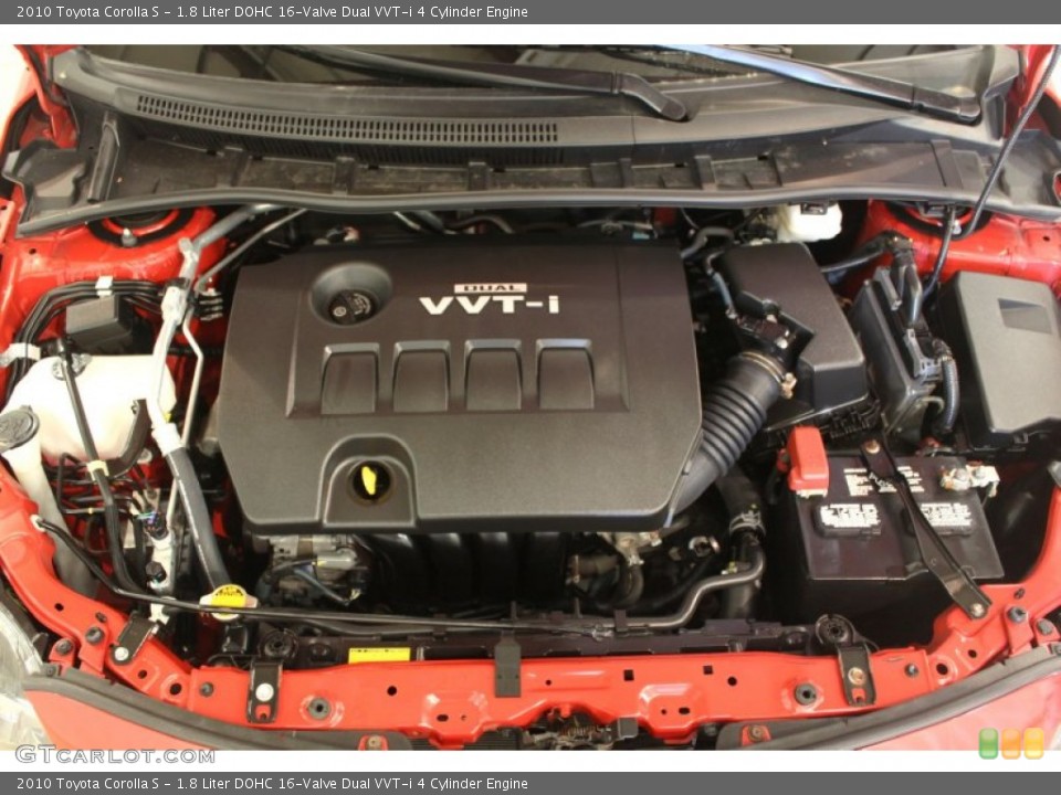 1.8 Liter DOHC 16-Valve Dual VVT-i 4 Cylinder Engine for the 2010 Toyota Corolla #66671399