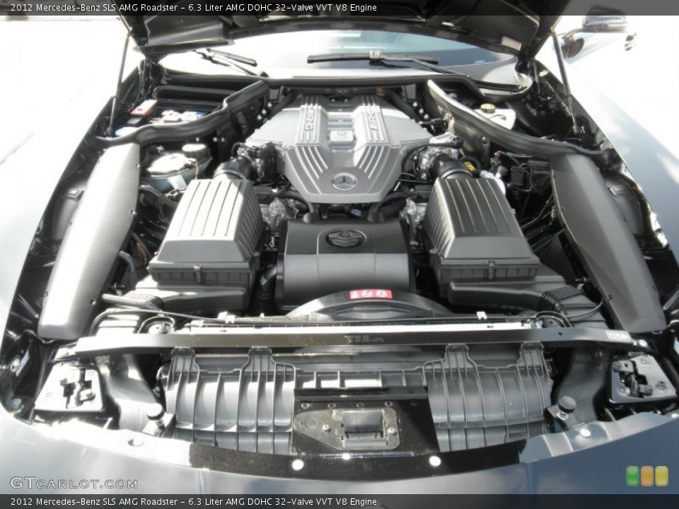 6.3 Liter AMG DOHC 32-Valve VVT V8 Engine for the 2012 Mercedes-Benz SLS #66681752