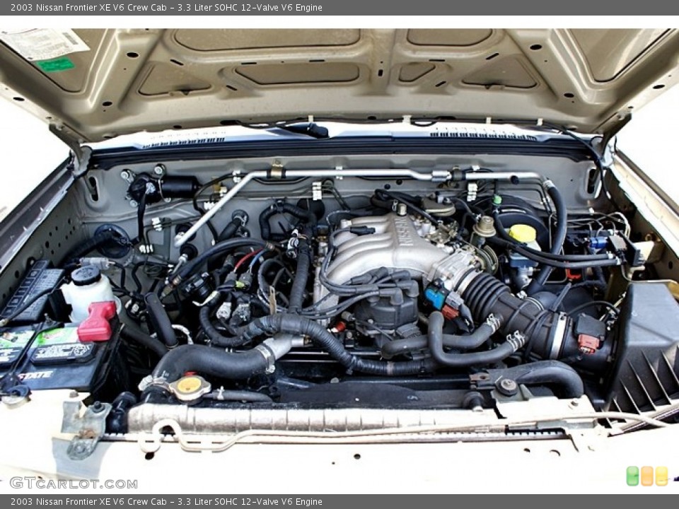3.3 Liter SOHC 12-Valve V6 Engine for the 2003 Nissan Frontier #66682376 | GTCarLot.com 2003 Nissan Frontier Engine 3.3 L V6