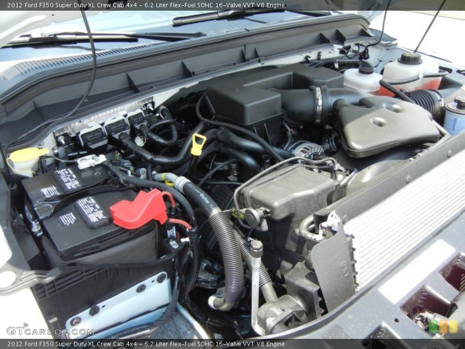6.2 Liter Flex-Fuel SOHC 16-Valve VVT V8 Engine for the 2012 Ford F350 Super Duty #66685358