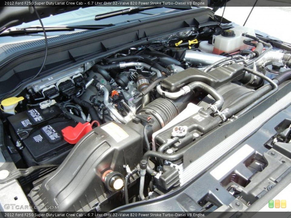 6.7 Liter OHV 32-Valve B20 Power Stroke Turbo-Diesel V8 Engine for the 2012 Ford F250 Super Duty #66685460