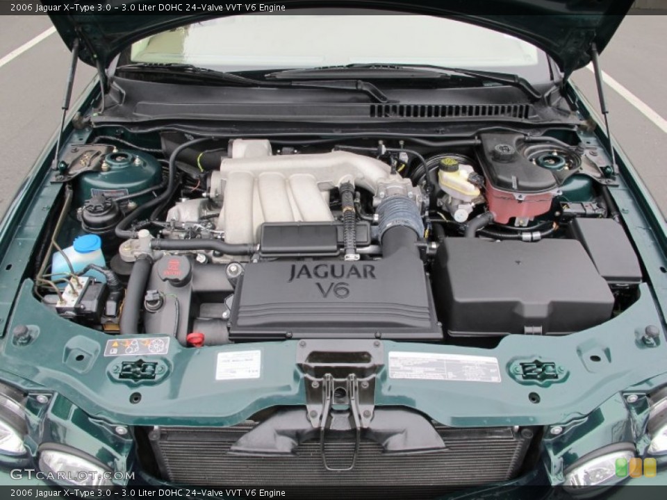 3.0 Liter DOHC 24-Valve VVT V6 Engine for the 2006 Jaguar X-Type #66692744
