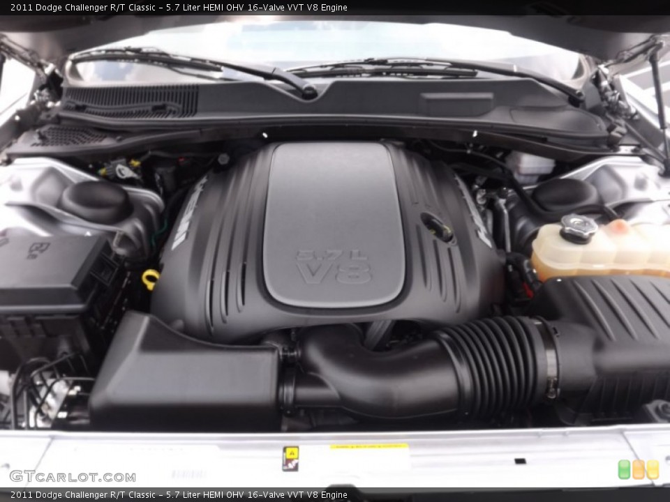 5.7 Liter HEMI OHV 16-Valve VVT V8 Engine for the 2011 Dodge Challenger #66695957