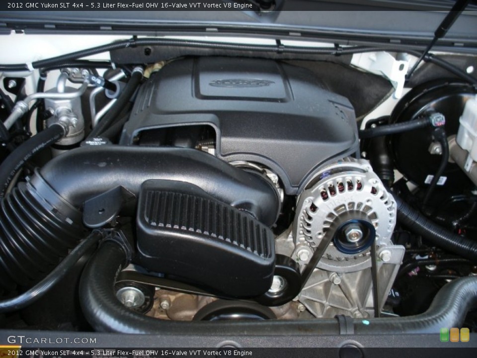 5.3 Liter Flex-Fuel OHV 16-Valve VVT Vortec V8 Engine for the 2012 GMC Yukon #66701105