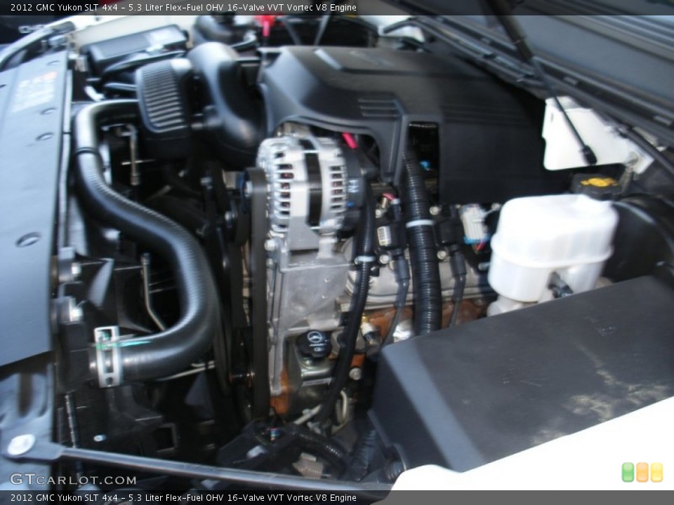 5.3 Liter Flex-Fuel OHV 16-Valve VVT Vortec V8 Engine for the 2012 GMC Yukon #66701108