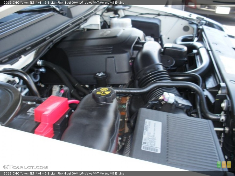 5.3 Liter Flex-Fuel OHV 16-Valve VVT Vortec V8 Engine for the 2012 GMC Yukon #66701111