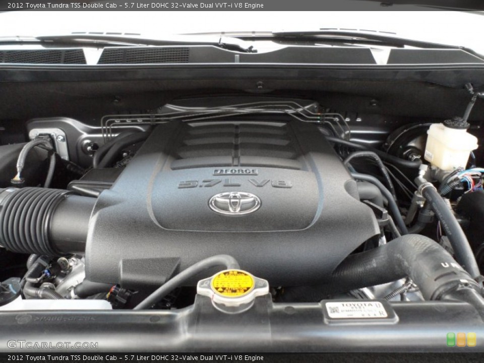 5.7 Liter DOHC 32-Valve Dual VVT-i V8 Engine for the 2012 Toyota Tundra #66713624