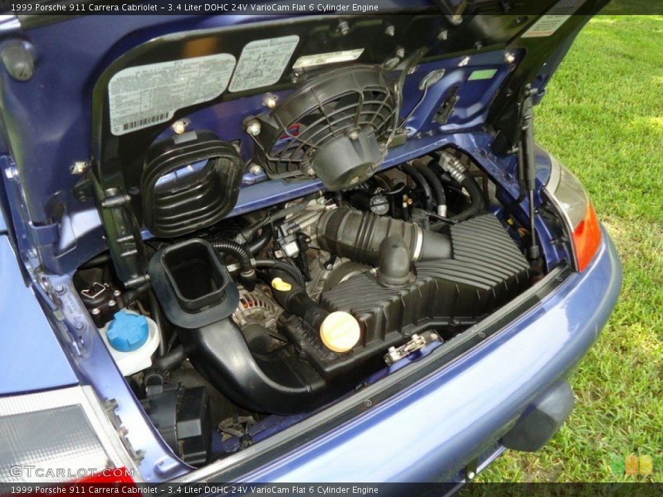 3.4 Liter DOHC 24V VarioCam Flat 6 Cylinder Engine for the 1999 Porsche 911 #66723440