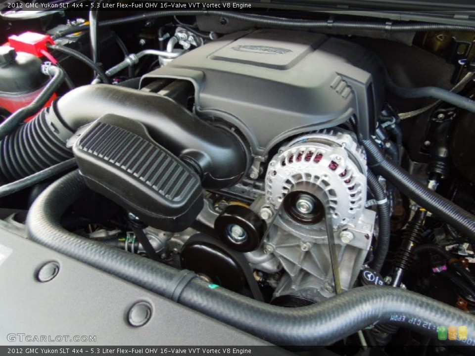 5.3 Liter Flex-Fuel OHV 16-Valve VVT Vortec V8 Engine for the 2012 GMC Yukon #66727322