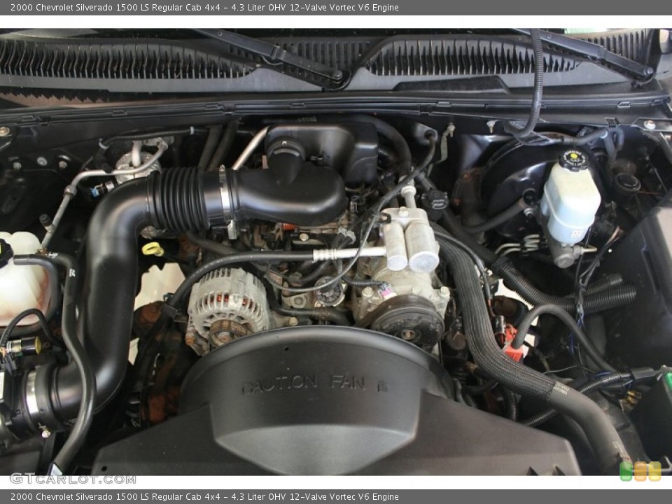 4.3 Liter OHV 12-Valve Vortec V6 Engine for the 2000 Chevrolet Silverado 1500 #66729143