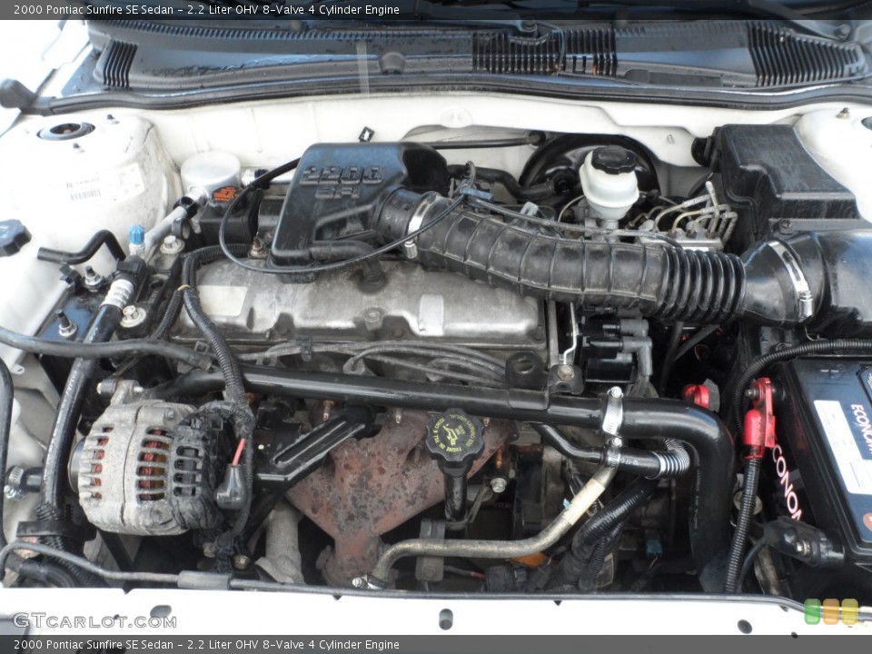 2.2 Liter OHV 8-Valve 4 Cylinder Engine for the 2000 Pontiac Sunfire #66745813