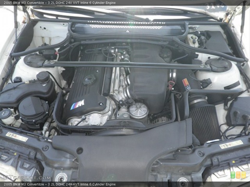 3.2L DOHC 24V VVT Inline 6 Cylinder Engine for the 2005 BMW M3 #66749103