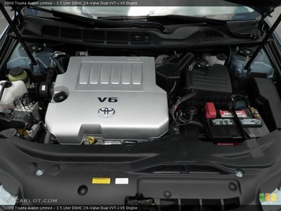 3.5 Liter DOHC 24-Valve Dual VVT-i V6 Engine for the 2009 Toyota Avalon #66751060