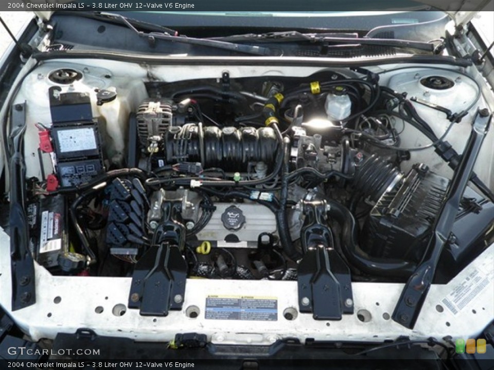 3.8 Liter OHV 12-Valve V6 Engine for the 2004 Chevrolet Impala #66754222