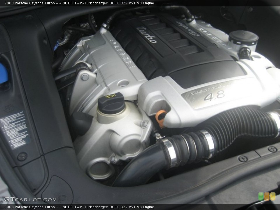4.8L DFI Twin-Turbocharged DOHC 32V VVT V8 Engine for the 2008 Porsche Cayenne #66778946