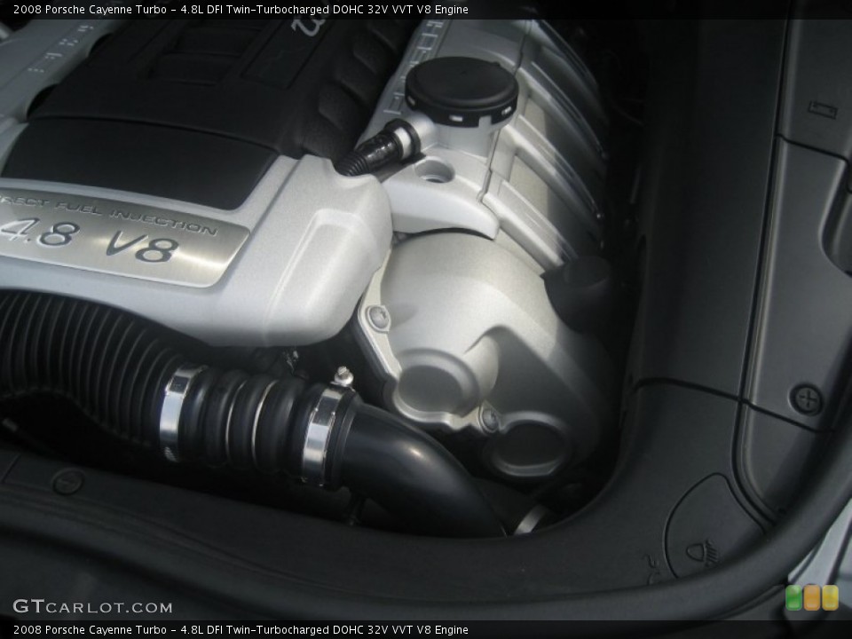 4.8L DFI Twin-Turbocharged DOHC 32V VVT V8 Engine for the 2008 Porsche Cayenne #66778973