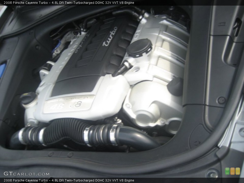 4.8L DFI Twin-Turbocharged DOHC 32V VVT V8 Engine for the 2008 Porsche Cayenne #66778991