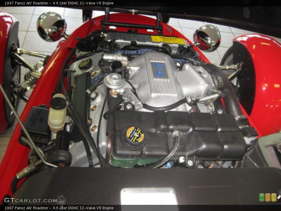 4.6 Liter DOHC 32-Valve V8 1997 Panoz AIV Engine