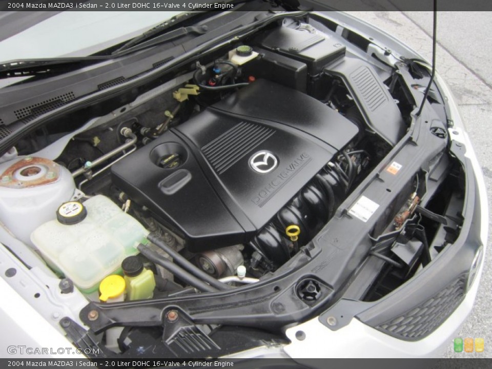 2.0 Liter DOHC 16-Valve 4 Cylinder Engine for the 2004 Mazda MAZDA3 #66790695