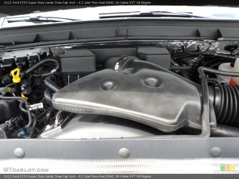 6.2 Liter Flex-Fuel SOHC 16-Valve VVT V8 Engine for the 2012 Ford F250 Super Duty #66810159
