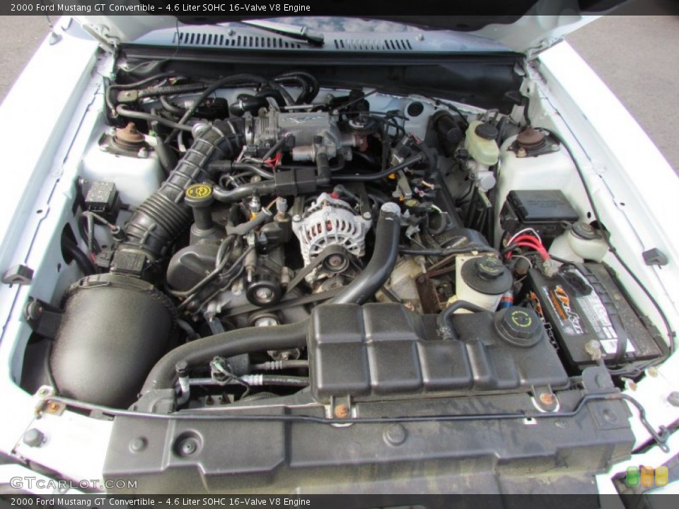4.6 Liter SOHC 16-Valve V8 Engine for the 2000 Ford Mustang #66821150