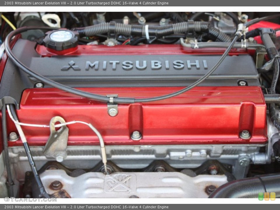 2.0 Liter Turbocharged DOHC 16-Valve 4 Cylinder Engine for the 2003 Mitsubishi Lancer Evolution #66827420