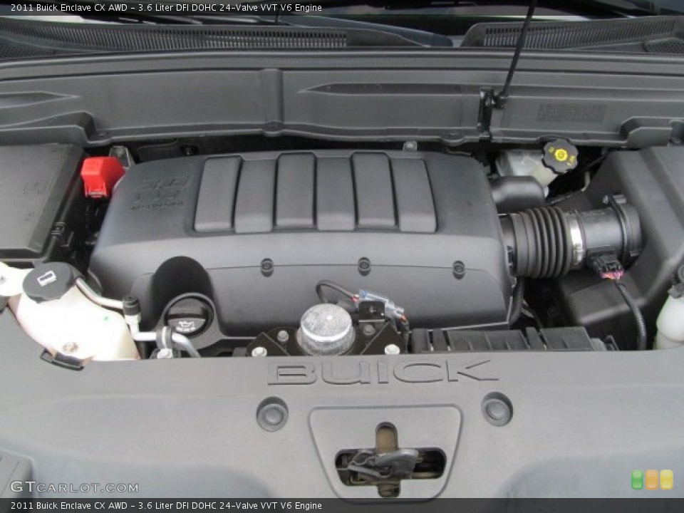 3.6 Liter DFI DOHC 24-Valve VVT V6 Engine for the 2011 Buick Enclave #66831491