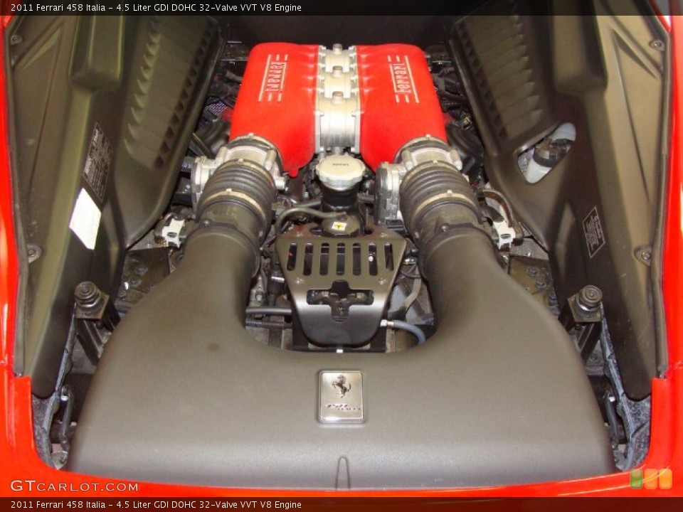4.5 Liter GDI DOHC 32-Valve VVT V8 Engine for the 2011 Ferrari 458 #66833996