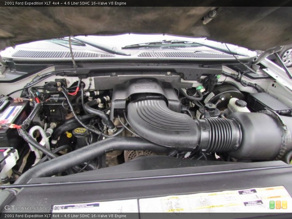 4.6 Liter SOHC 16-Valve V8 Engine for the 2001 Ford Expedition #66834887